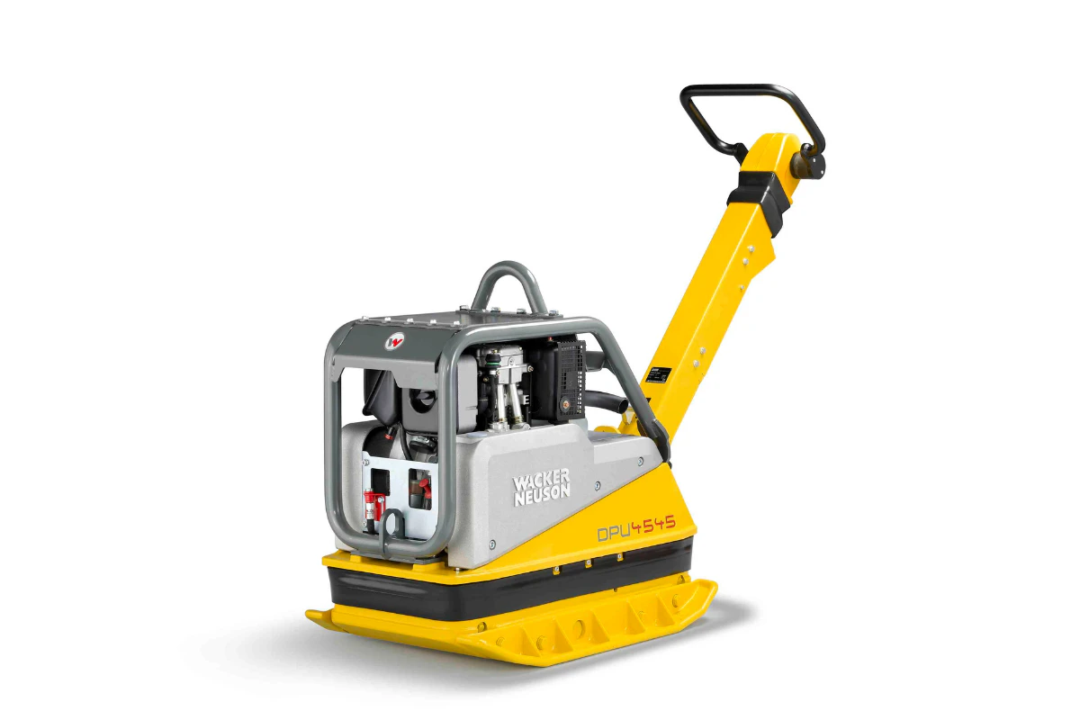 Deflection Compactor 24″ diesel reversible vibratory plate compactor 10,116 lbf | Access ...