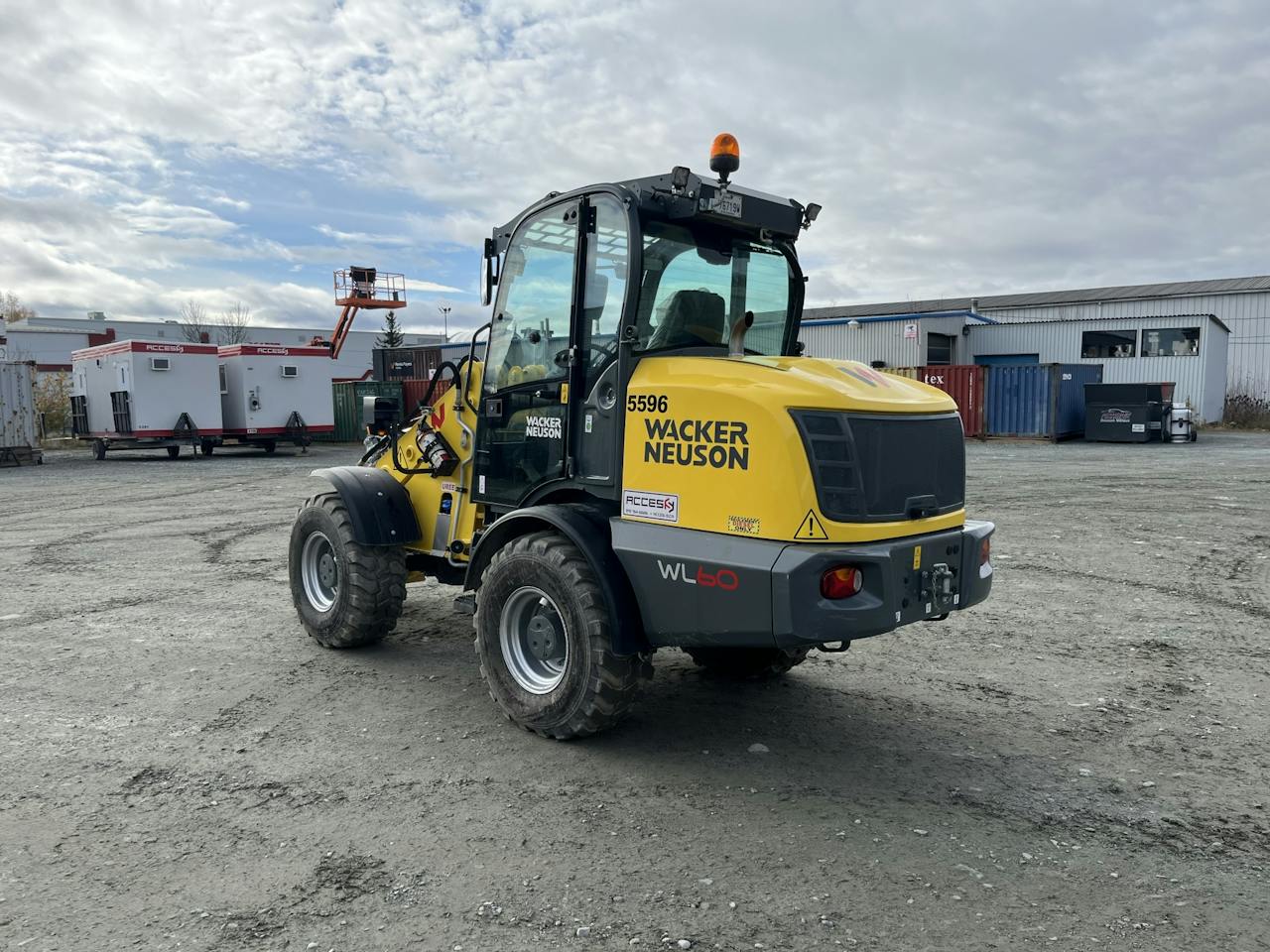 Chargeur sur roues 13 100 lbs Wacker Neuson WL60 2024 | Accès Industriel