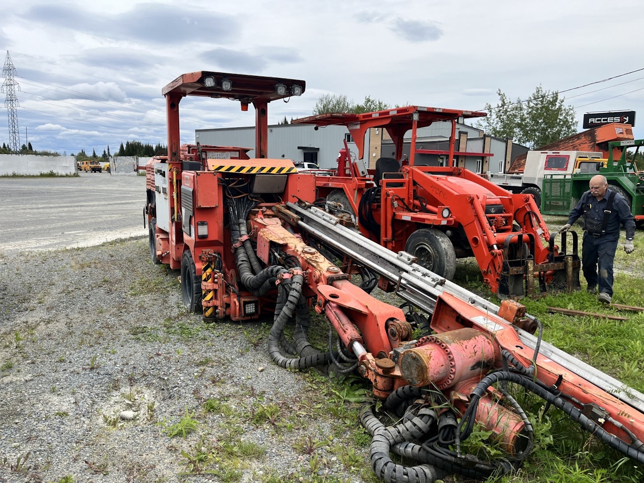 Sandvik DD211 1 boom jumbo drill | Access Industrial