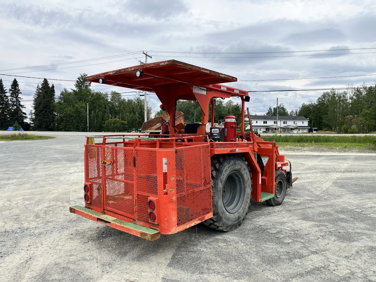 Kubota M59 mining tractor | Access Industrial