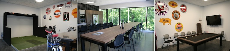 Proslat salle de jeux employes golf billard et cusisine photos AEBHS 2023