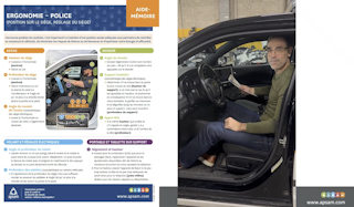 Apsam poste de conduite police image