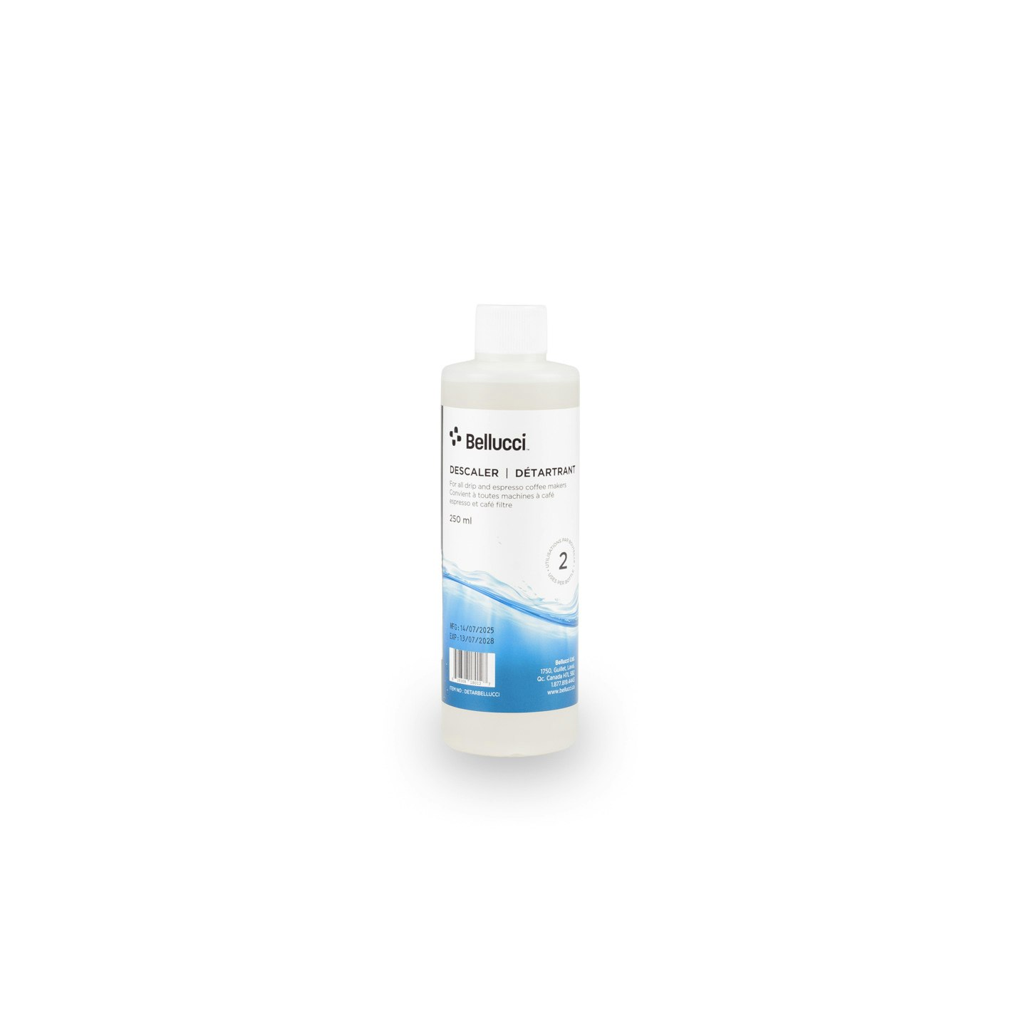 Milk System Cleaner 120ml | Bellucci
