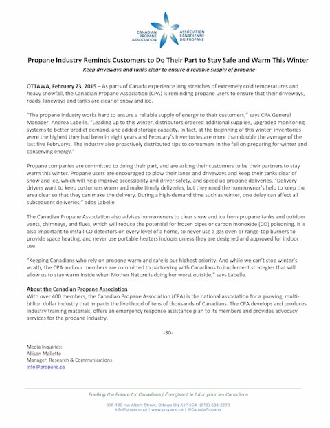 2015 Winter Customer Reminder E