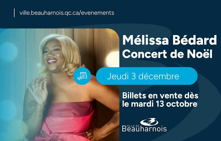 Melissa bédard concert de noel