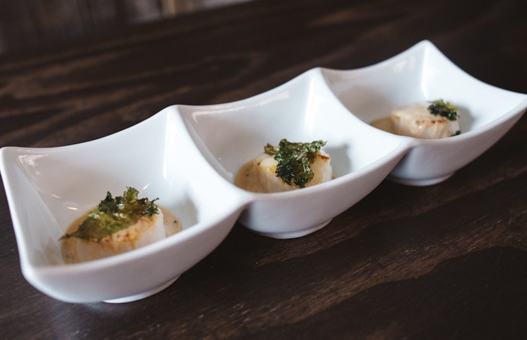 Bistro cafe delices tapas petoncles