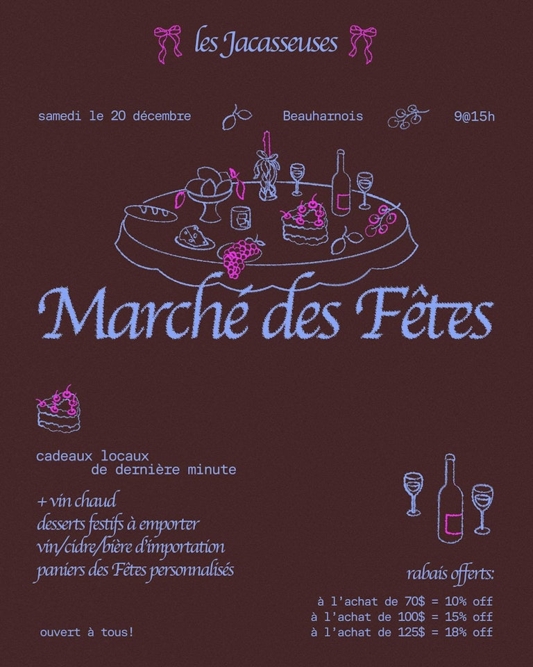 Les jacasseuses marche de noel