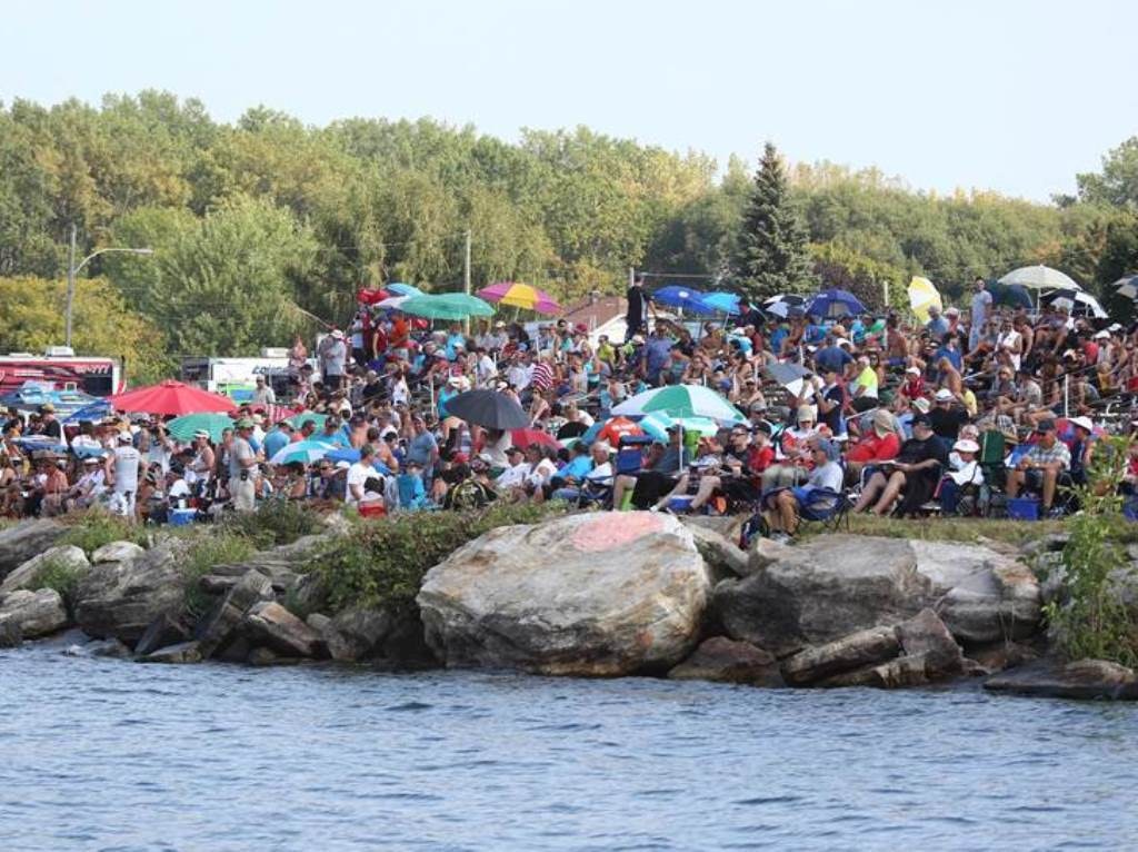 Regates de Beauharnois foule