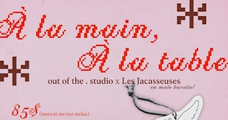 A la main a la table redim