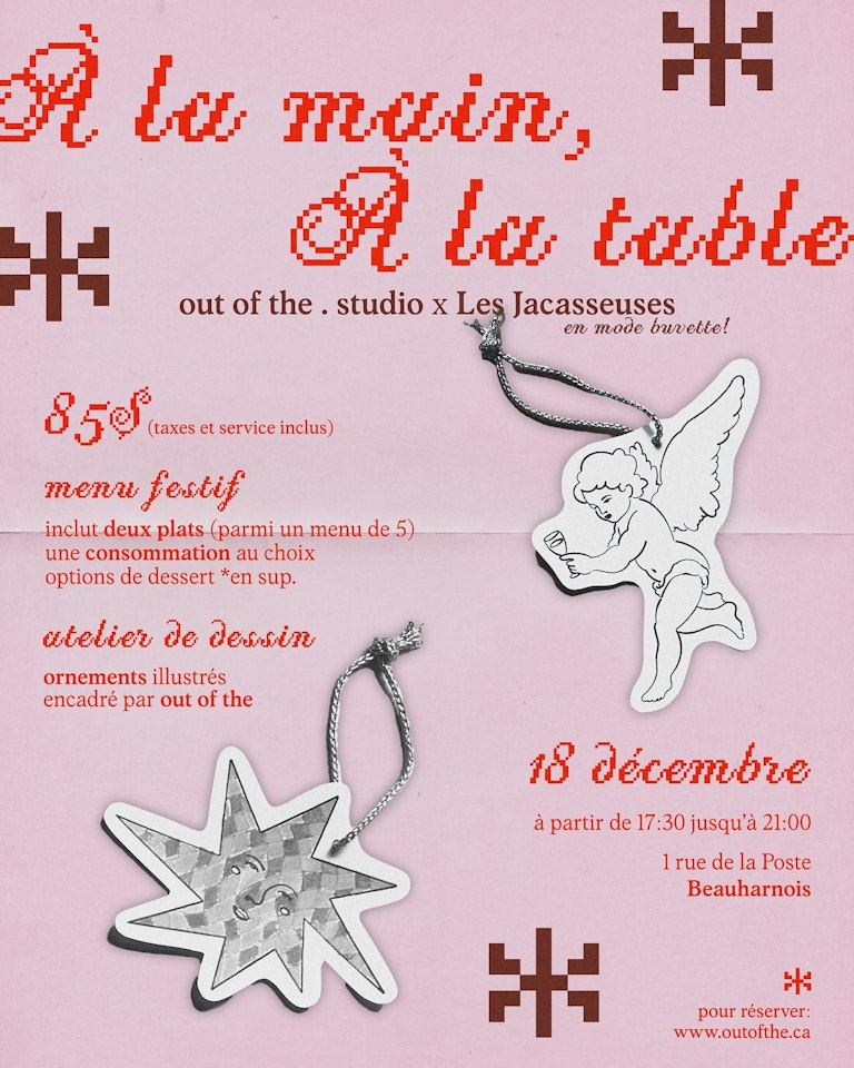 A la main a la table