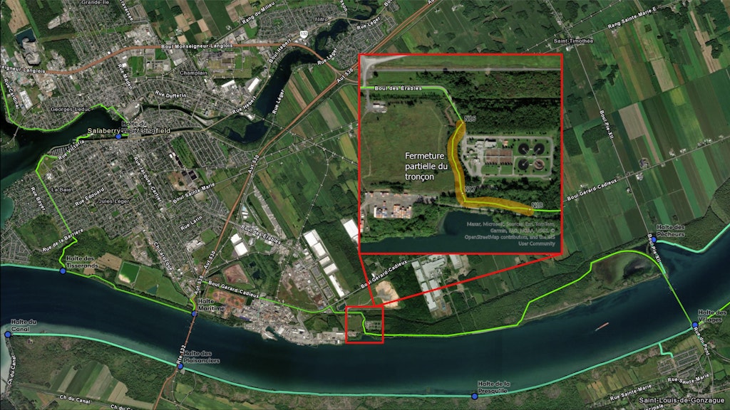 Carte fermeture piste 2025 SDV
