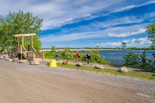 Parc regional halte des plaisanciers cycliste
