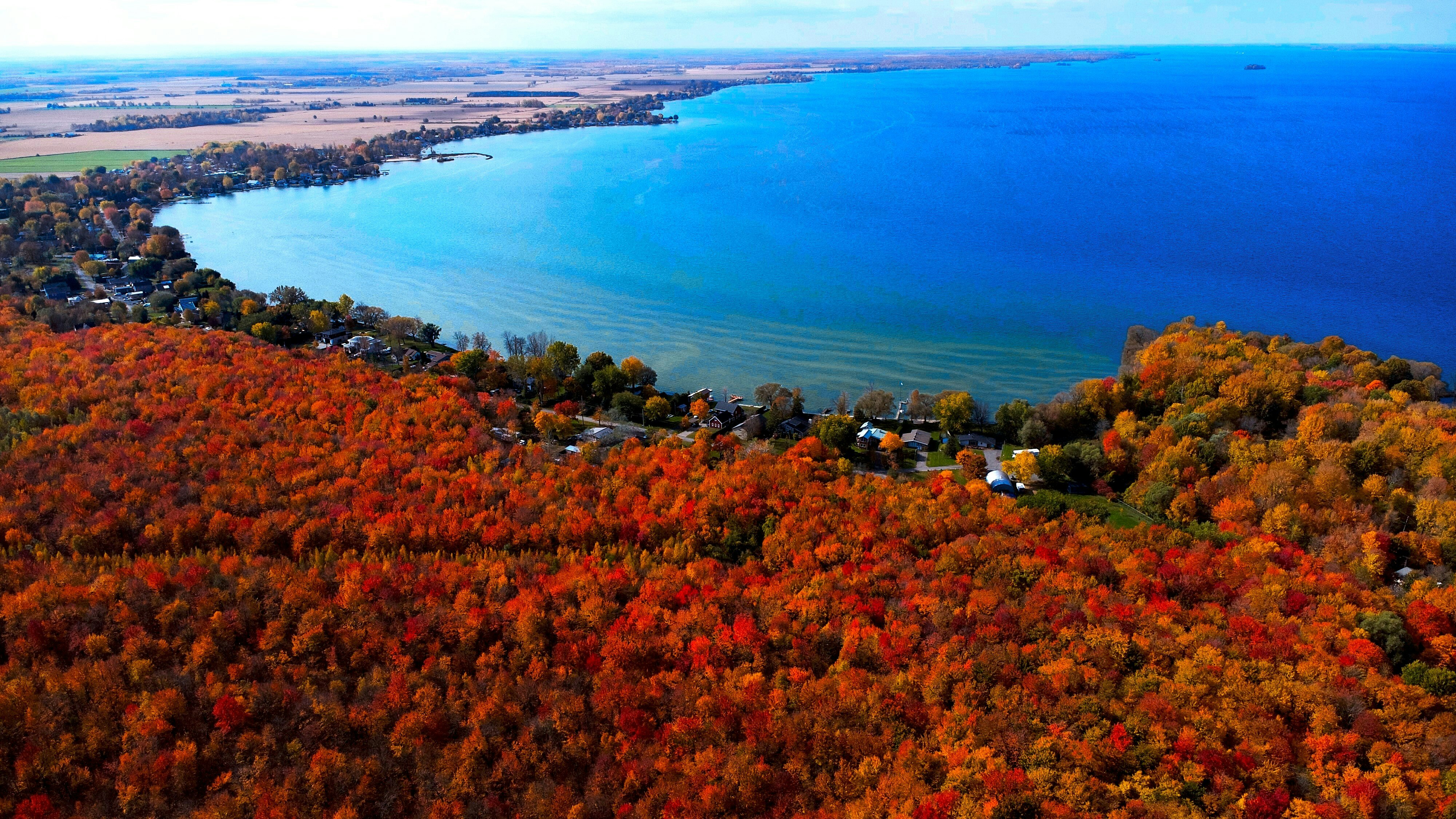 Automne baie des brises saint stanislas de kostka