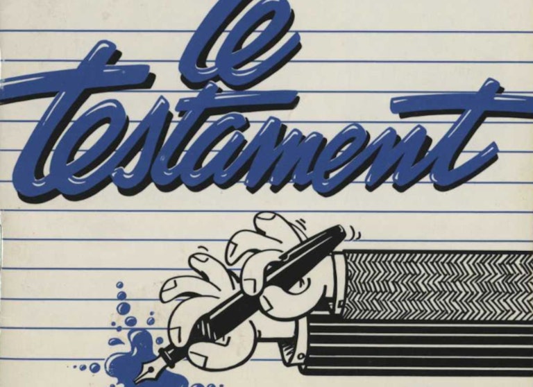 Couverture Le testament