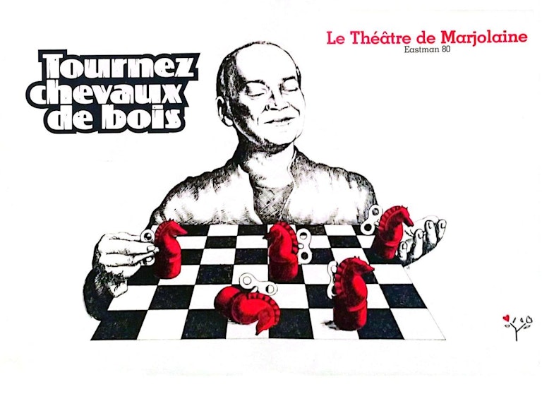 Couverture Tournez chevaux de bois 1