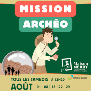 Mission Archeo2026 Reseaux Sociaux Maison Merry