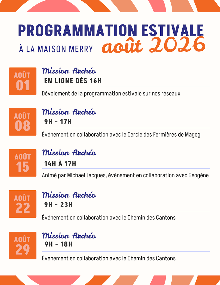 Programmation estivale 2026 2