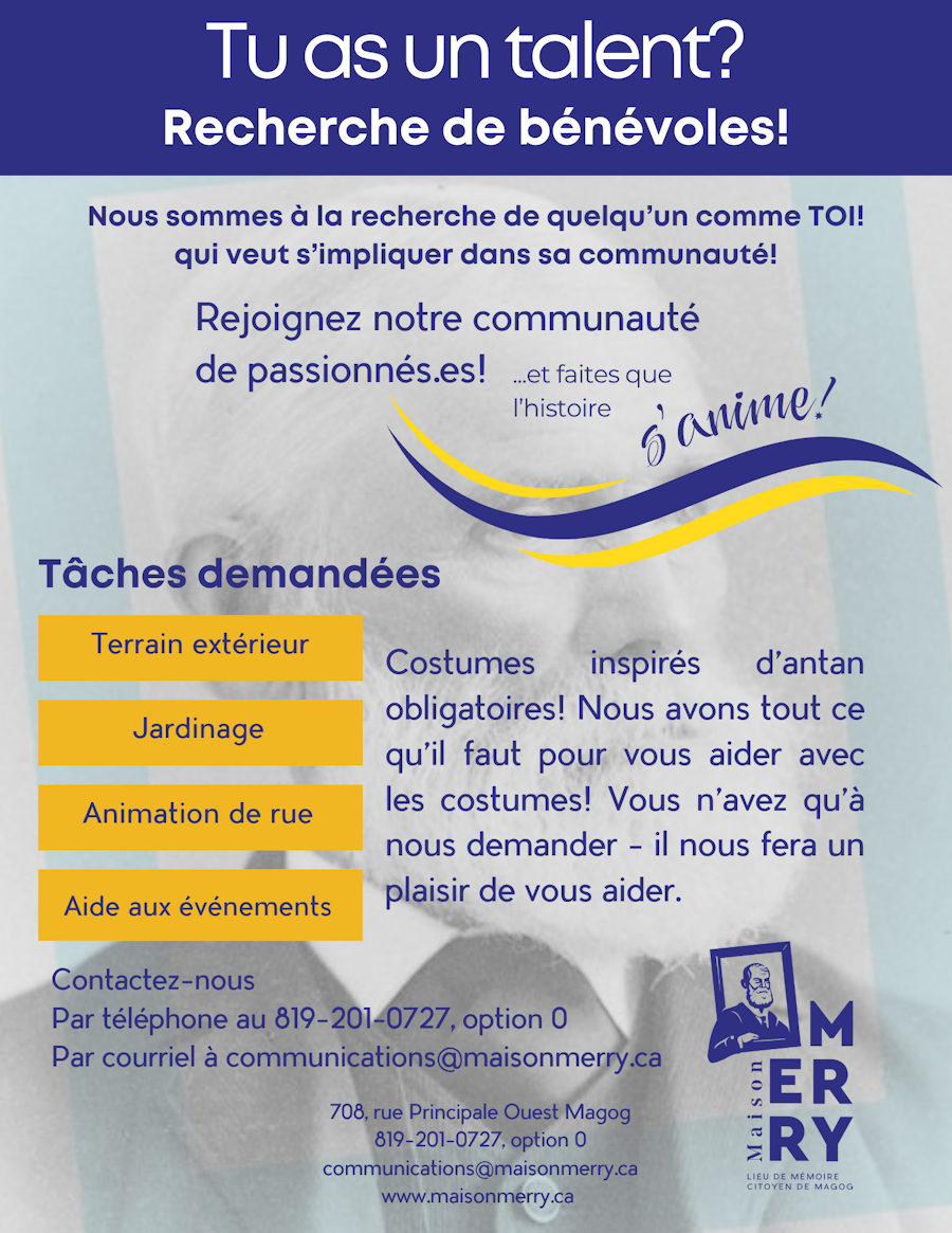 Recherche Talents Benevoles