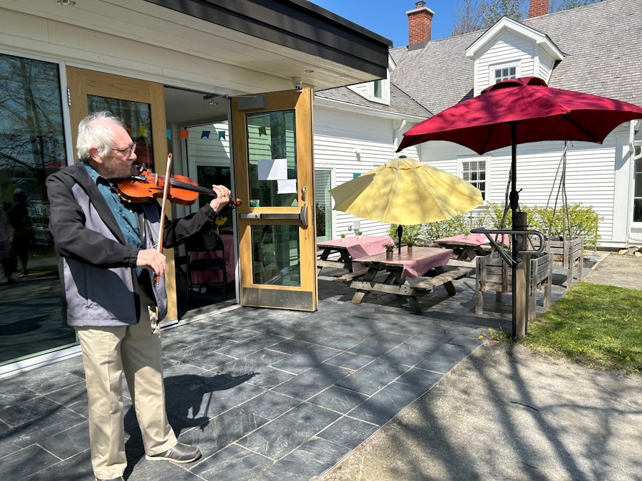 Musique et terrasse