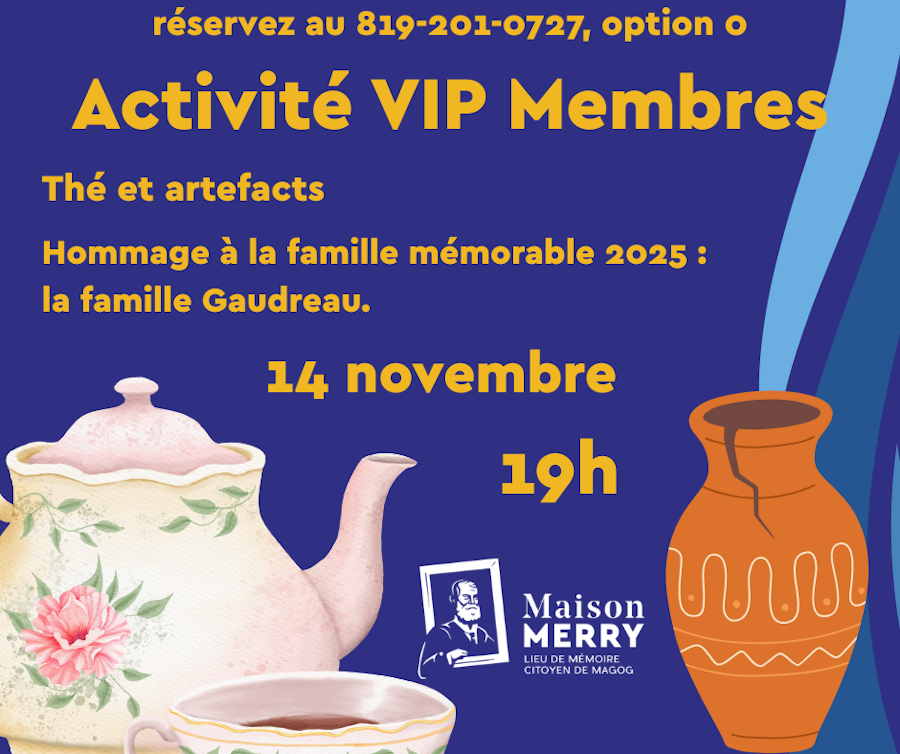 Soiree des membres novembre