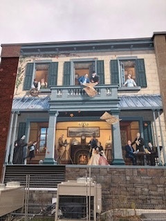 Beauharnois oeuvre murale Beauharnois en memoire
