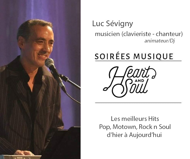 Luc Sevigny Musicien clavier voix Dj