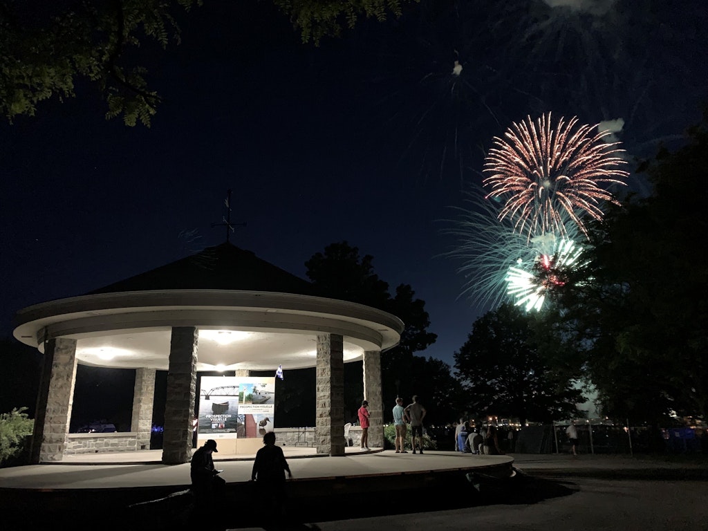La rotonde du parc Sauvé de Bernard Boyer (Prix coup de cœur)