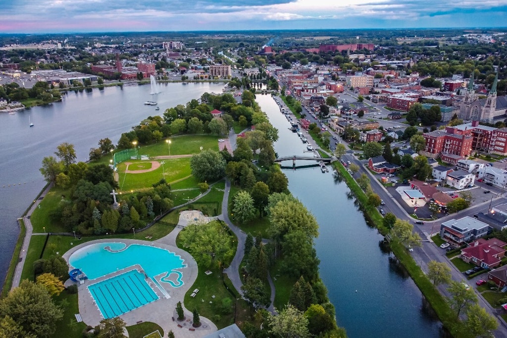 Centre ville de Salaberry de Valleyfield