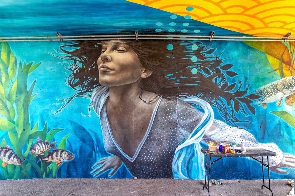 Christian Gonzalez Murale Les Champs du Fleuve Halte des Villages 2