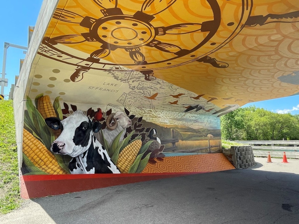 Murale pont saint louis 3