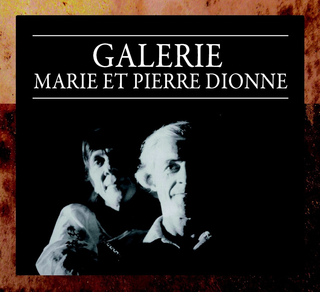 Page titre galerie Marie Pierre Dionne