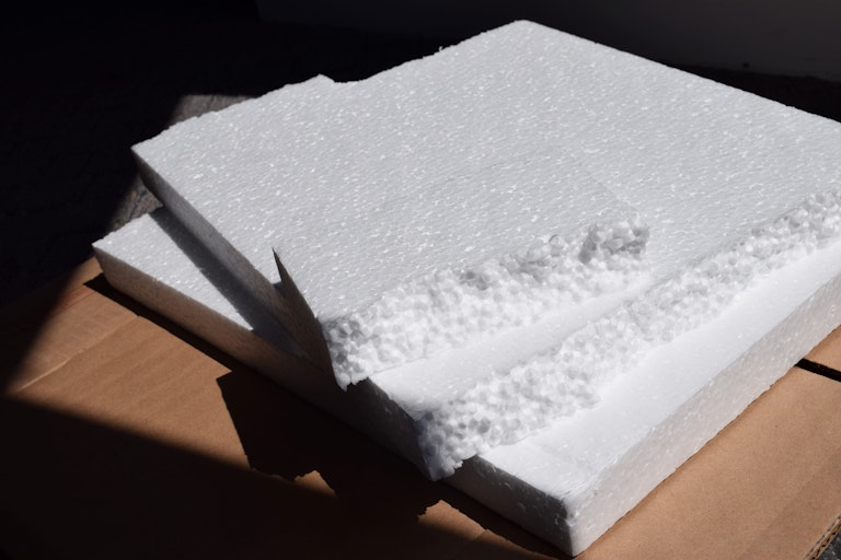 Polystyrenes expanses demballage web