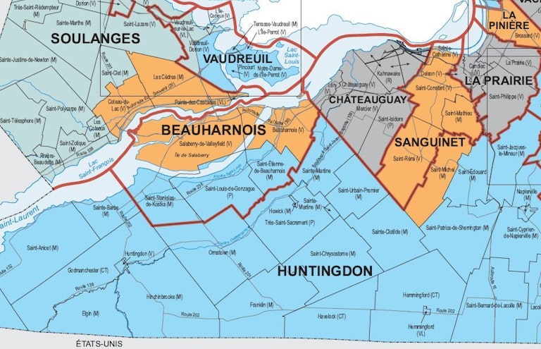 Carte electorale redecoupage