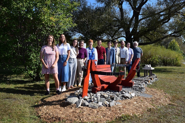 Inauguration chroniques parc