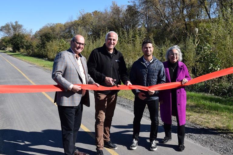 Inauguration piste cyclable web