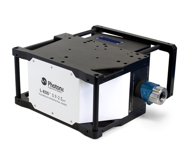 L-EOS™ is an infrared push broom hyperspectral SWIR camera