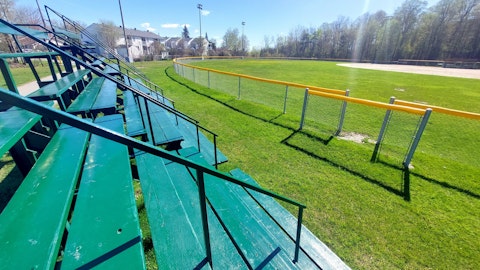 Parc Chartier Terrain de baseball Gilles Sauvé