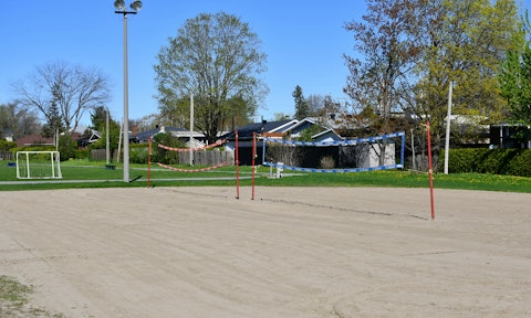 Terrains de volleyball