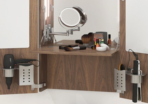 Coiffeuse Compacte Compartiments2