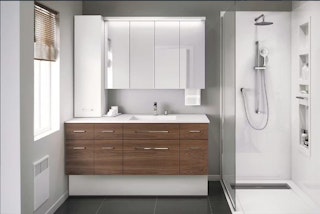 Les details font toute la difference dans une salle de bain urbaine