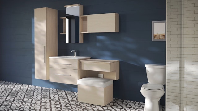 Cubik Axis coiffeuse ferme M 88 T Q TRA