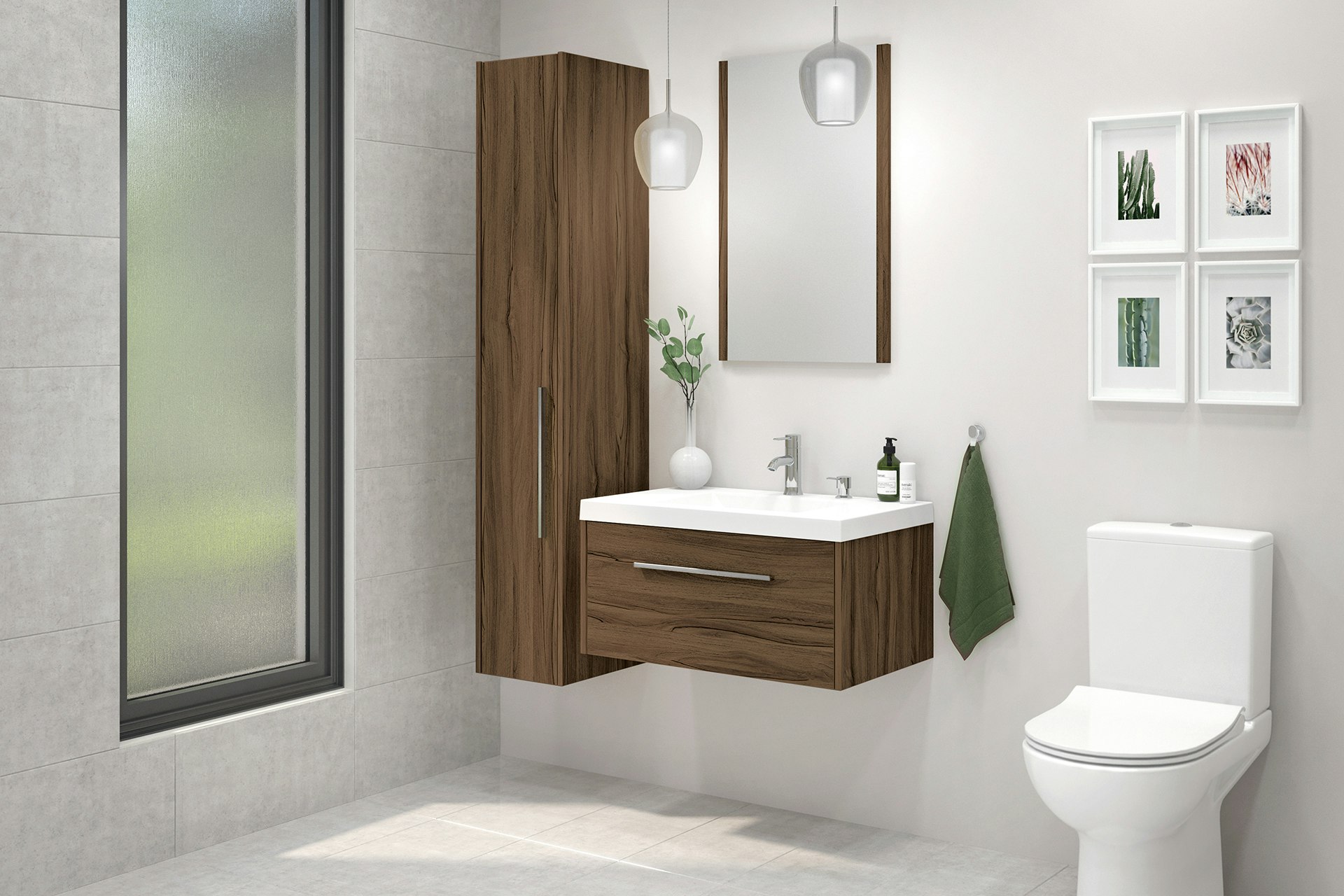 Quadra Collection: Geometric Elegance for bathroom | Vanico-Maronyx