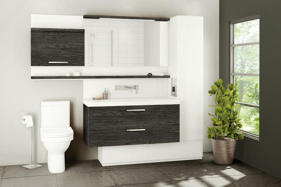 Collection Duo : Meubles 2 tons de salle de bain | Vanico-Maronyx