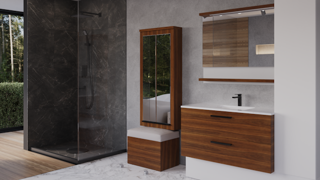 Duo coiffeuse compacte ferme WW 201 C