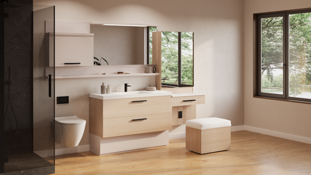 Duo coiffeuse ferme WPO 202 C