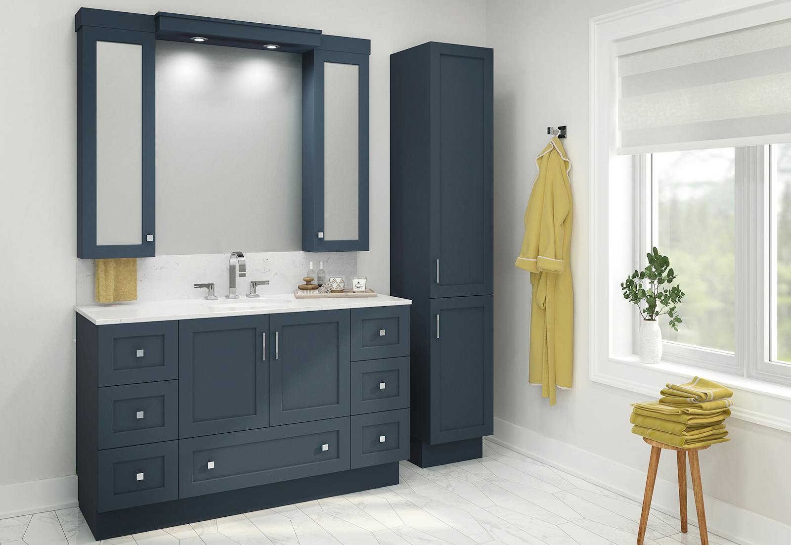 Essentia Shaker Collection for bathroom | Vanico-Maronyx