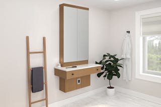 Essentia Coiffeuse detachee CONTEMP WM 126 TC HR RGB