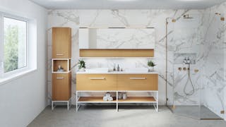 Fuzion blanc double vanity WPO 111 C Q 4011 RGB HR