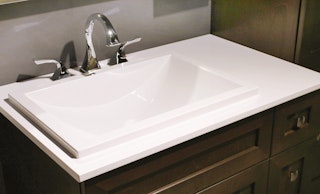 Lavabo encastre Delphes