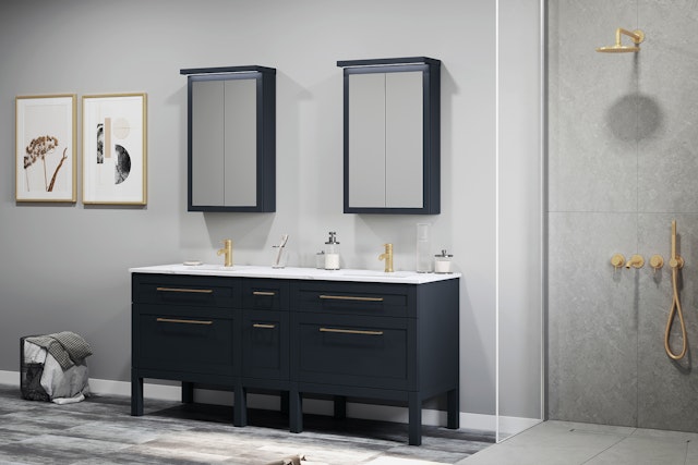 Neolito Shaker double vanity T 85 M Q TRA RGB HR